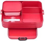 Mepal Lunchbox Bento-Lunchbox Take A Break, Nordic red, large, gro&szlig;z&uuml;gige