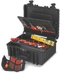 Knipex Werkzeugkoffer 00 21 36 "Robust34" Elektro, durchdachte,...