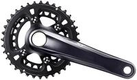 Shimano Fahrradkurbel, Kurbelgarnitur DEORE XT FC-M8120-B2 2x12-fach, 180 mm