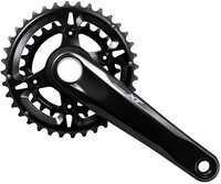 Shimano Fahrradkurbel SHIMANO Kurbelgarnitur DEORE XT FC-M8100-2 12-fach 170 mm...