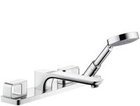hansgrohe Wannenarmatur Axor Urquiola 4-Loch Wannenrandarmatur - Chrom