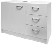 Casaria Waschbeckenunterschrank Neapel mit Schubladen 63cm Breit Waschbecken