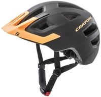 Cratoni Fahrradhelm Maxster PRO matt schwarz/orange