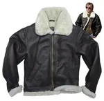 Mil-Tec Outdoorjacke US Air Force Fliegerjacke B3 Leder M