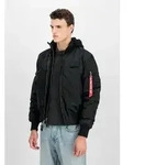 Alpha Industries Bomberjacke MA-1 D-Tec Sleeve Embroidery schwarz XL (52/54)