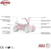 Berg Go-Kart BERG Gokart GO2 Rutscher Pink
