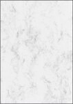 Sigel Designpapier Designpapier Marmor A4 200g/qm grau VE=50 Blatt