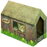 Nobby Schlafh&ouml;hle Katzenhaus aus Karton