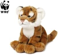 WWF Kuscheltier Pl&uuml;schtier Tiger (23cm), sitzend