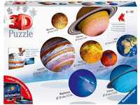Ravensburger 3D-Puzzle Planetensystem, 522 Puzzleteile, Made in Europe, FSC® -