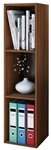 VCM Standregal B&uuml;cherregal Mendas H. 107 x B. 34 x T. 30 cm, Holzregal...