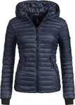 Navahoo Steppjacke Kimuk leichte &Uuml;bergangsjacke mit Kapuze