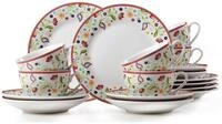Ritzenhoff & Breker Kaffeeservice Doppio Shanti, Geschirr-Set, Service...