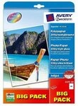 Avery Zweckform Fotopapier Avery 2572-50 Fotopapier A4 Hoch-Glanz