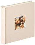 Walther Design Fotoalbum Fun 30 x 30 cm, buchgebundenes Album, Papiereinband,