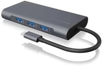 ICY BOX Laptop-Dockingstation IB-DK4040-CPD, 10 in 1 USB Type-C Notebook