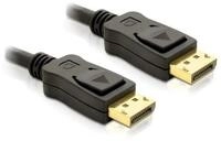 Delock DeLOCK Cable Displayport 3m male - male Gold Schwarz Audio- & Video-Kabel