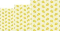 Nuts Bienenwachstuch Set, Set, 3-tlg., 3er Set, wiederverwendbar und &ouml;kologisch