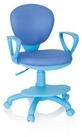 hjh OFFICE Drehstuhl Kinderdrehstuhl Kid Colour Stoff mit Armlehnen (1 St),...