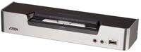 Aten CS1642A KVMP-Switch, 2-fach, Dual-DVI, USB 2.0, Audio Audio- & Video-Kabel
