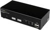 Lindy LINDY DVI KVM Switch Compact USB 2.0 Audio 2 Port Audio-Kabel