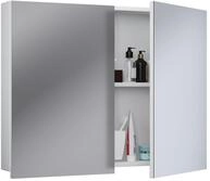 VCM Spiegelschrank H&auml;ngeschrank Badezimmer Badinos H. 60 x B. 80 x T....
