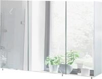 Schildmeyer Spiegelschrank Basic made in Germany Breite 120 cm, 3-t&uuml;rig,