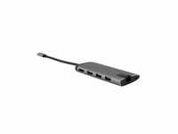 Verbatim USB-C Multiport-Hub 49142 USB-Adapter, USB 3.0, HDMI, Gigabit...