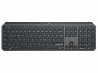Logitech MX Keys Tastatur (kabellos, wireless, Bluetooth, USB-C, QWERTZ Layout)