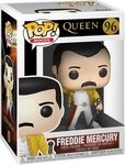 Funko Actionfigur Queen POP! Rocks Vinyl Figur Freddie Mercury Wembley 1986 9...