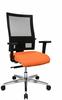 TOPSTAR Bürostuhl 1 Stuhl Bürostuhl Profi Net 11 - orange/schwarz