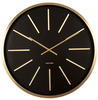 Karlsson KA5579BK Wall Clock Maxiemus Gold