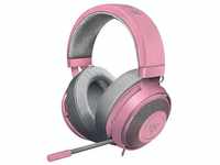 RAZER Kraken kabelgebundene Gaming Kopfhörer mit Mikrofon Quarz Pink-Silber