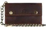 Greenburry Geldb&ouml;rse Biker Wallet, aus echtem Rindsleder mit RFID-Blocker...