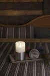 KONSTSMIDE LED-Kerze Weihnachtsdeko (1-tlg), LED Echtwachskerze, wei&szlig;, mit