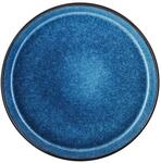Bitz Speiseteller Speiseteller matt black / shiny dark blue 27&nbsp;cm, Speiseteller