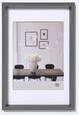 Walther Bilderrahmen Kunststoffrahmen Steel Style ES050D 40x50cm stahl