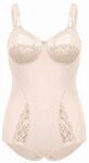 Susa Body Latina stark formend, Glitzer-Effekt, Spitze, ohne B&uuml;gel
