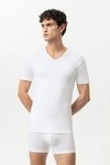 Mey Unterziehshirt Mey Herren Das Drunterhemd - V-Neck, Slim fit Ser (1-St) Das