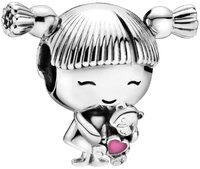 Pandora Charm-Einh&auml;nger 798016EN160*, Emaille, M&auml;dchen, Familie, Sterling...