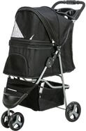 TRIXIE Hundebuggy Buggy&nbsp;f&uuml;r Hunde - schwarz - 47 &times; 100 &times; 80 cm