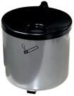 TKG M&uuml;lleimer Wandascher &Oslash;150xH145mm neusilber m.Kippvorrichtung TKG