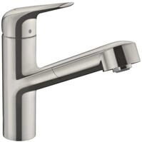 hansgrohe K&uuml;chenarmatur Focus M42 K&uuml;chenmischer 150 1jet mit Ausziehauslauf