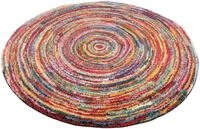 OCI DIE TEPPICHMARKE Hochflor-Teppich Sixteen Round, rund, H&ouml;he: 25 mm,...
