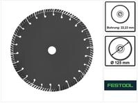 FESTOOL Diamanttrennscheibe ALL-D 125 PREMIUM (769154) f&uuml;r AGC 18, DSC-AGC 18...
