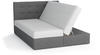 Fun Möbel Boxspringbett Boxspringbett Schlafzimmerbett LIBERTO Stoff Cosmic...