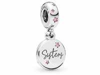 Pandora Bead 798012FPC Charm-Anhänger Forever Sisters Sterling-Silber