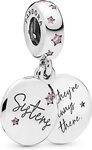 Pandora Kettenanh&auml;nger Pandora Forever Sisters Charm-Anh&auml;nger 798012FPC...
