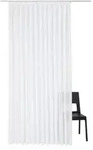 Wirth Vorhang Betsy (1 St), Faltenband, halbtransparent, Store orange 300 cm x 245 cm