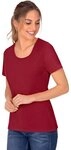 Trigema T-Shirt TRIGEMA Damen T Shirt aus Biobaumwolle (1-tlg)